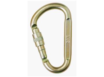 Picture of SAR K0009 HMS Steel Zinc Plated Karabiner Connector
