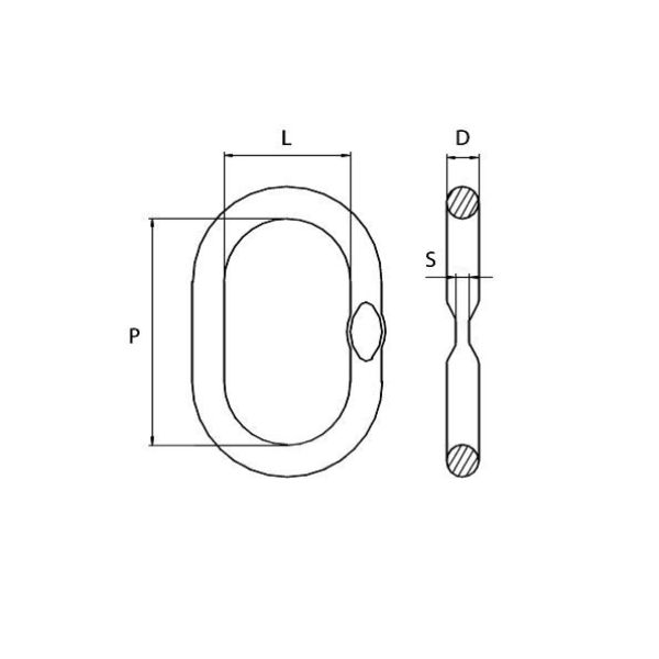 Picture of GT Lifting G10ML76 Grade 10 Master Link