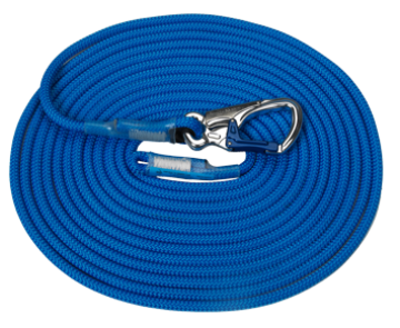 Picture of Ikar 11mm Blue Kernmantle Rope with IKV02 Connector