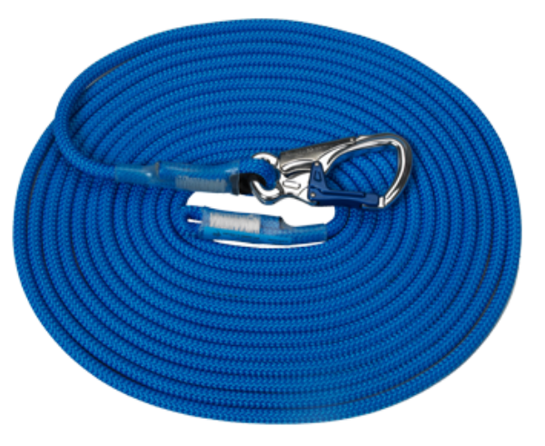 Picture of Ikar 11mm Blue Kernmantle Rope with IKV02 Connector