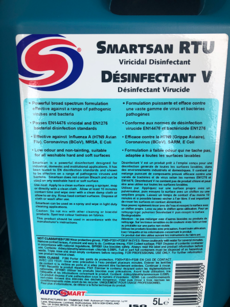 Picture of Smartsan RTU Viricidal Disinfectant