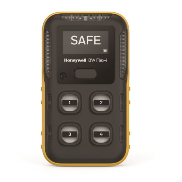 BW Flex-i %LEL(IR) O2 H2S CO CPD-W5X2H2M2-Y-00 (yellow)