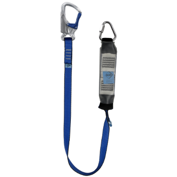 Ikar IK1FB1002 Fixed Length Webbing Energy Absorbing Lanyard	