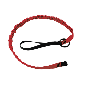 RidgeGear RTLK/2 Kinetic Tool Lanyard with Choke Loop and belt Attachment 'O' Ring