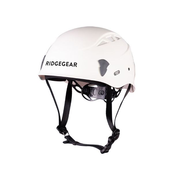 RidgeGear White Helmet
