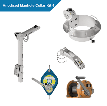 Xtirpa Anodised Manhole Collar Kit 4