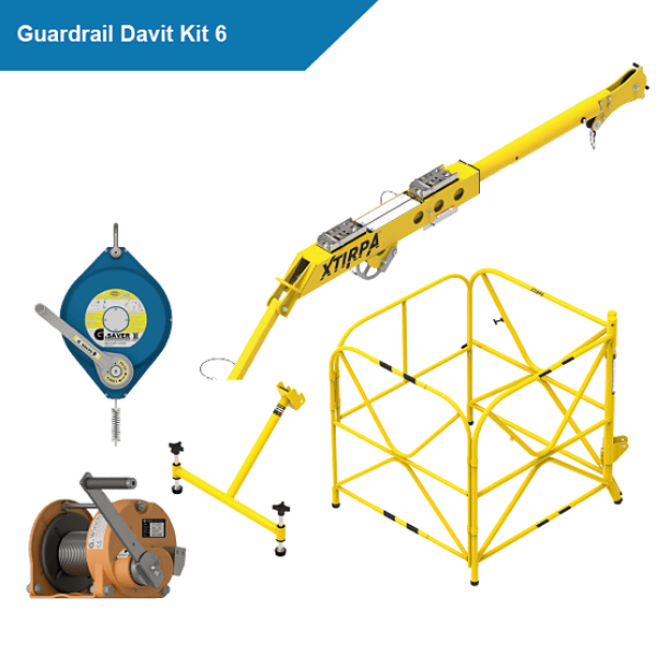 Xtirpa Guardrail Davit Kit 6