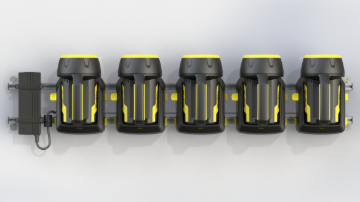 Wolflite XT mains 3/4/5 way charger bank