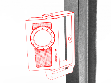 Ledlenser 502172 - iF4R-MUSIC Rechargeable Floodlight (2500)