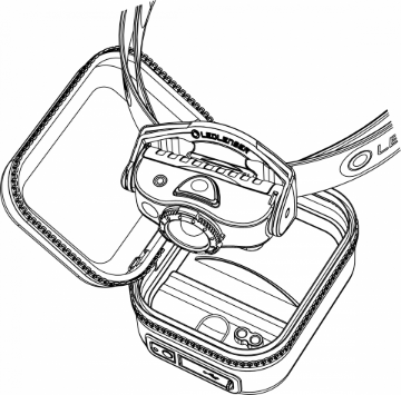 Ledlenser 502093 - Powercase (Store, Recharge, Powerbank)