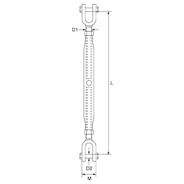 Picture of Stainless Steel Open Body Rigging Screw Hook - Eye - SSRSHE
