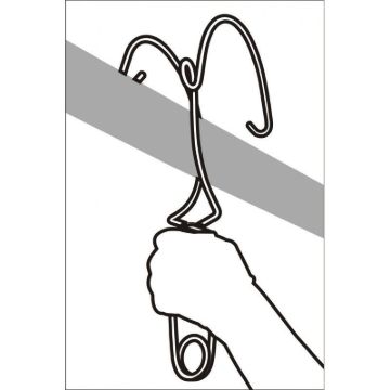 Kratos FA 50 209 14 Stainless Steel Double Action Anchorage Hook