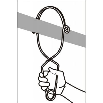 Kratos FA 50 209 14 Stainless Steel Double Action Anchorage Hook