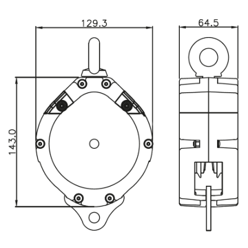 Kratos FA 20 800 00 Tyroll - Ratchet Pulley with Polymer Casing