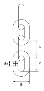 Picture of Grade 30 GT Lifting Mild Steel Short Link Chain