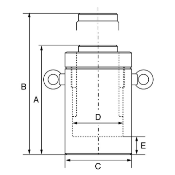 Picture of GT Lock Nut Cylinder