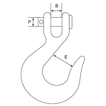 Picture of Clevis Slip Hook Lashing Type