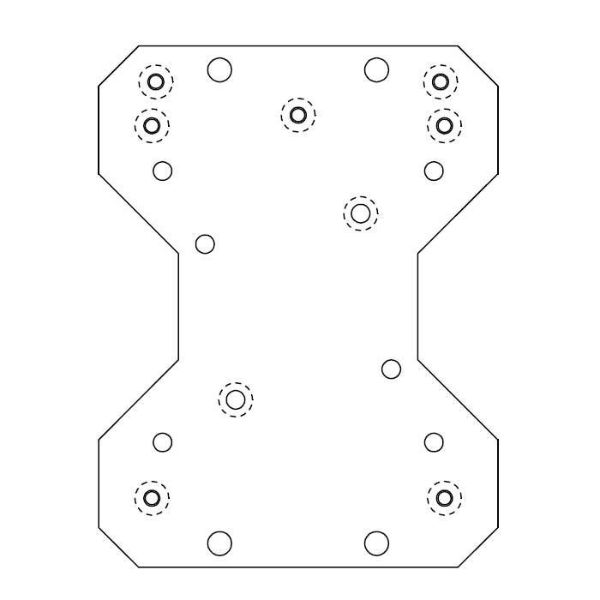 Junction Box Adapter Plate
