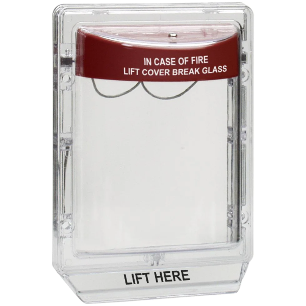 Picture of Protective cover for manual call points, English