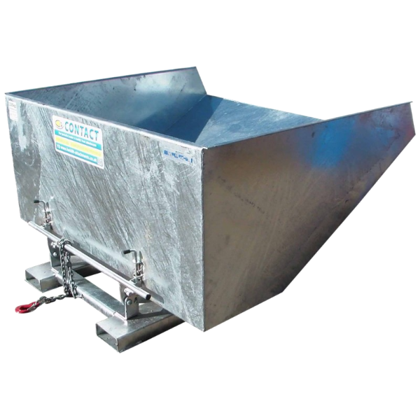 Picture of Roll Forward Tipping Skip  - Heavy Duty - Galvanised