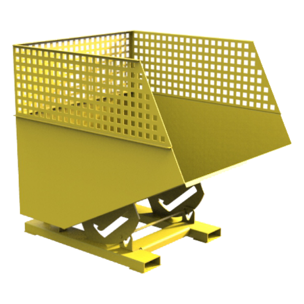 Picture of Roll Forward Tipping Skip  - Mesh Extension Sides
