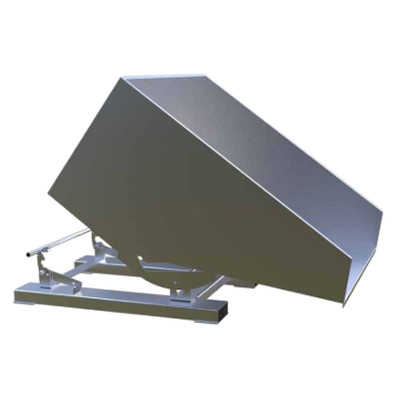 Picture of Roll Forward Tipping Skip  - Stainless Steel