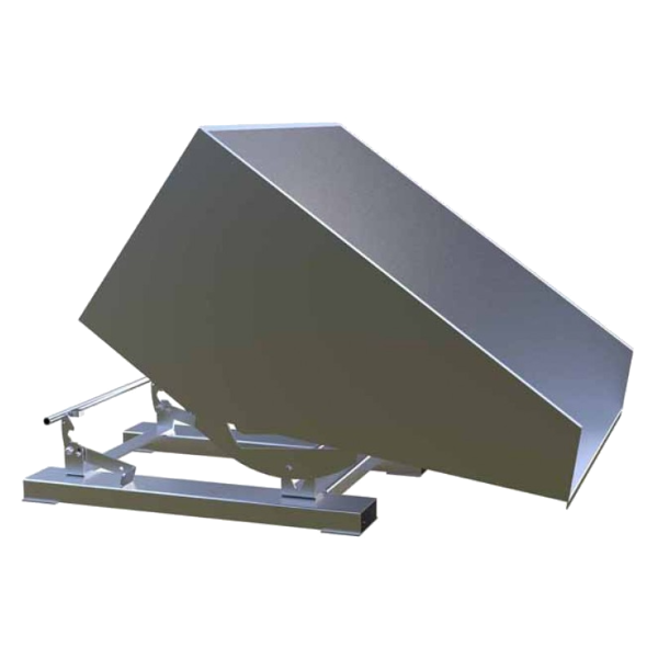 Picture of Roll Forward Tipping Skip  - Stainless Steel