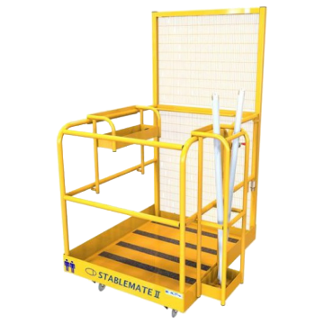Picture of ULTIMATE Forklift Access Platform Cage - Two Person - Gated