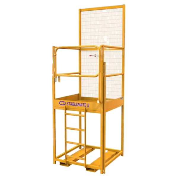 Picture of Forklift Access Platform - Two Person - Step Through Bars - Raised