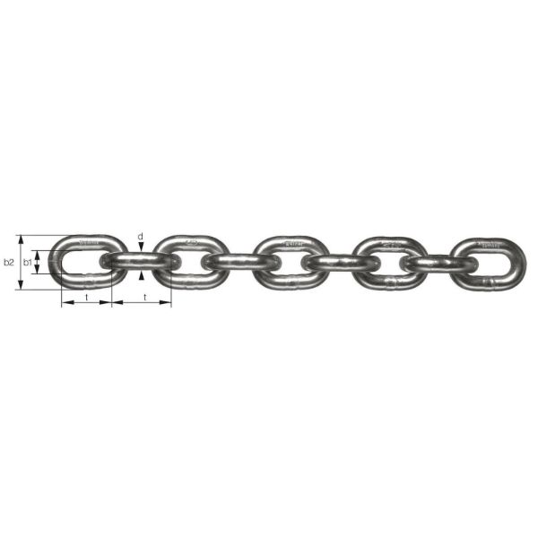 William Hackett Cromox Grade 6 Lifting Chain	