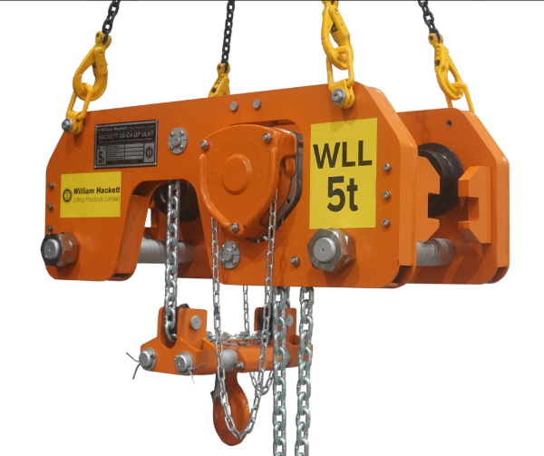 William Hackett Ultra Low Headroom Trolley Hoist