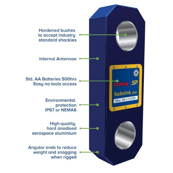 Picture of Crosby Radiolink Plus Wireless Loadcell - Bluetooth Enabled